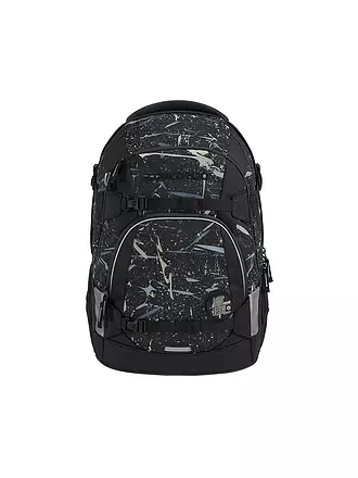 COOCAZOO | Mochila escolar MATE Crazy Artnigh | schwarz